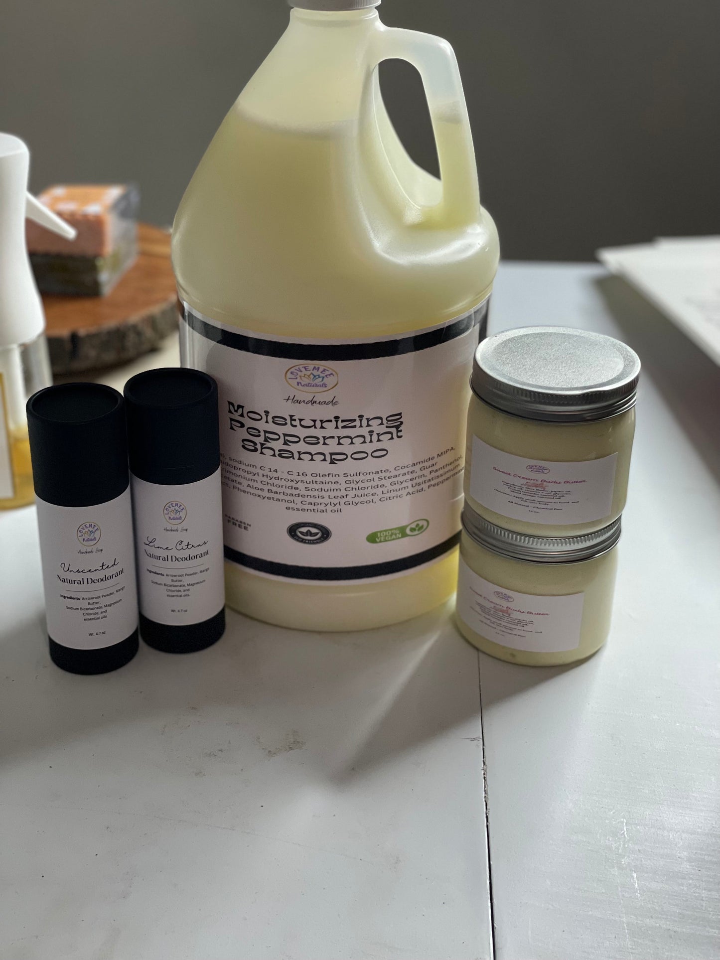 Moisturizing Peppermint Shampoo 1 Gallon